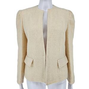 Vintage 60's Union Label Cardigan Off-White L